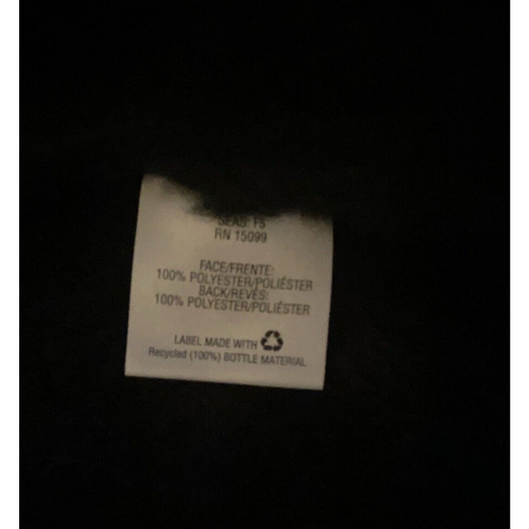 Canyon River Blues Vest Womens L / XL Black Faux Suede & Faux Fur Lined Vest - Picture 5 of 10